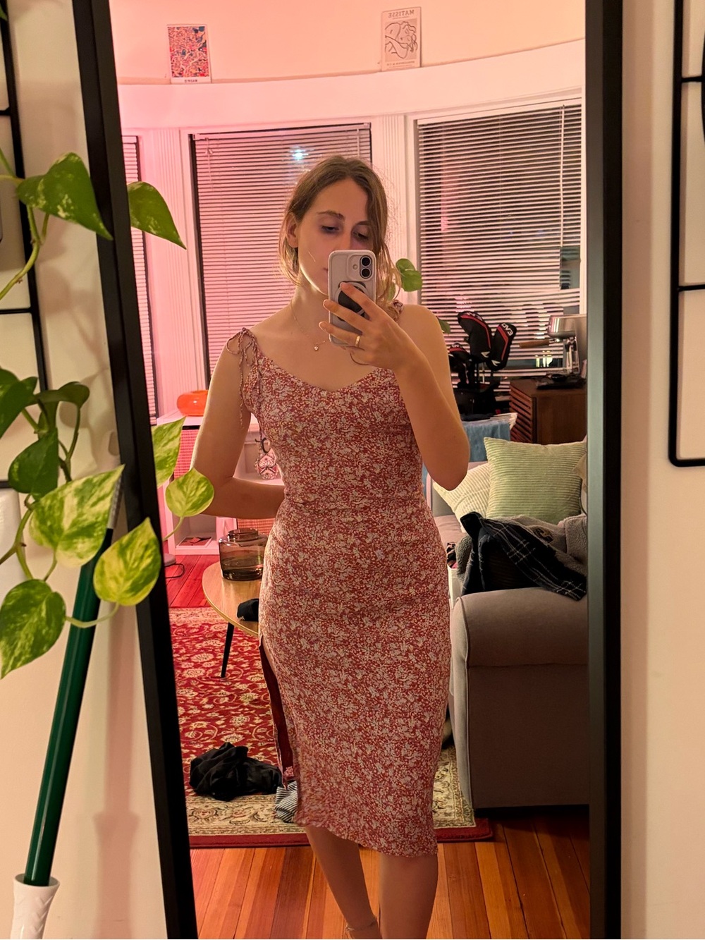 Abercrombie & Fitch Midi Floral Dress